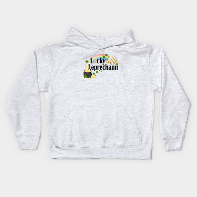 Lucky Little Leprechaun Kids Hoodie by CauseForTees